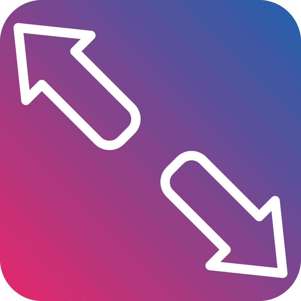 Resize Icon Style vector