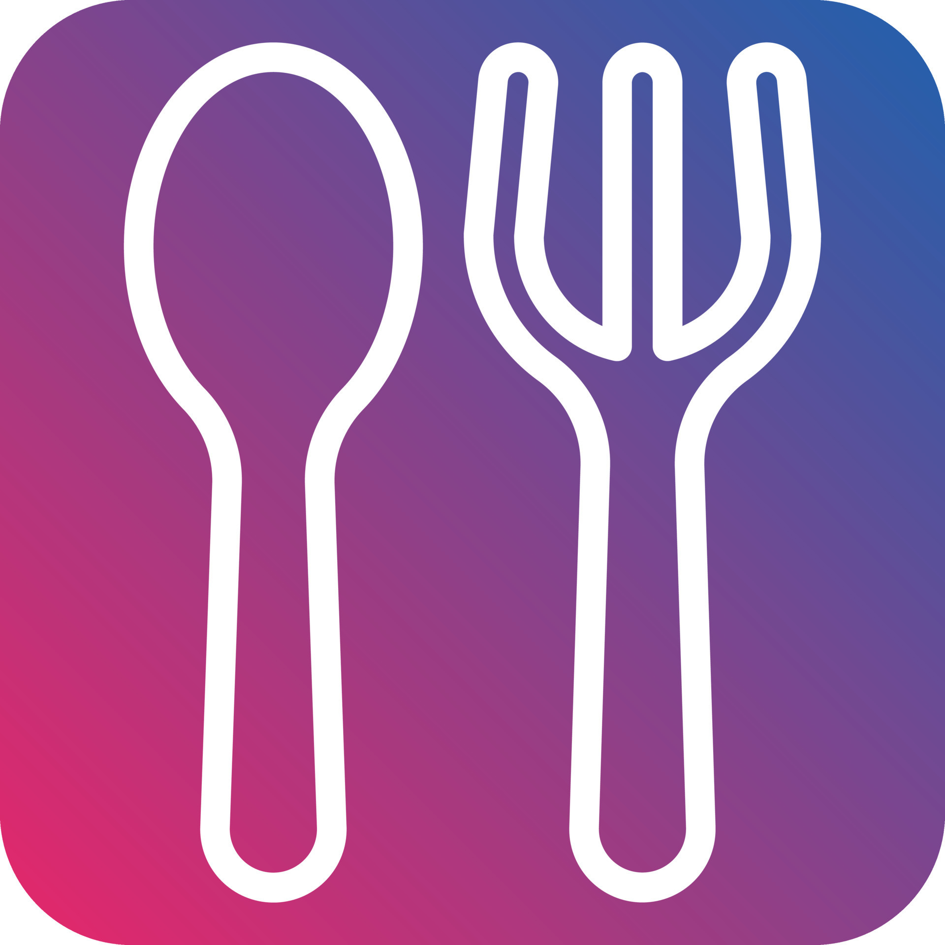 Cutlery Icon Style 13173176 Vector Art at Vecteezy