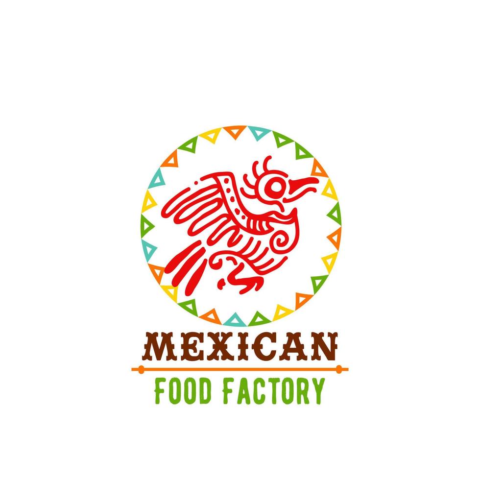 icono vectorial para la cocina mexicana vector