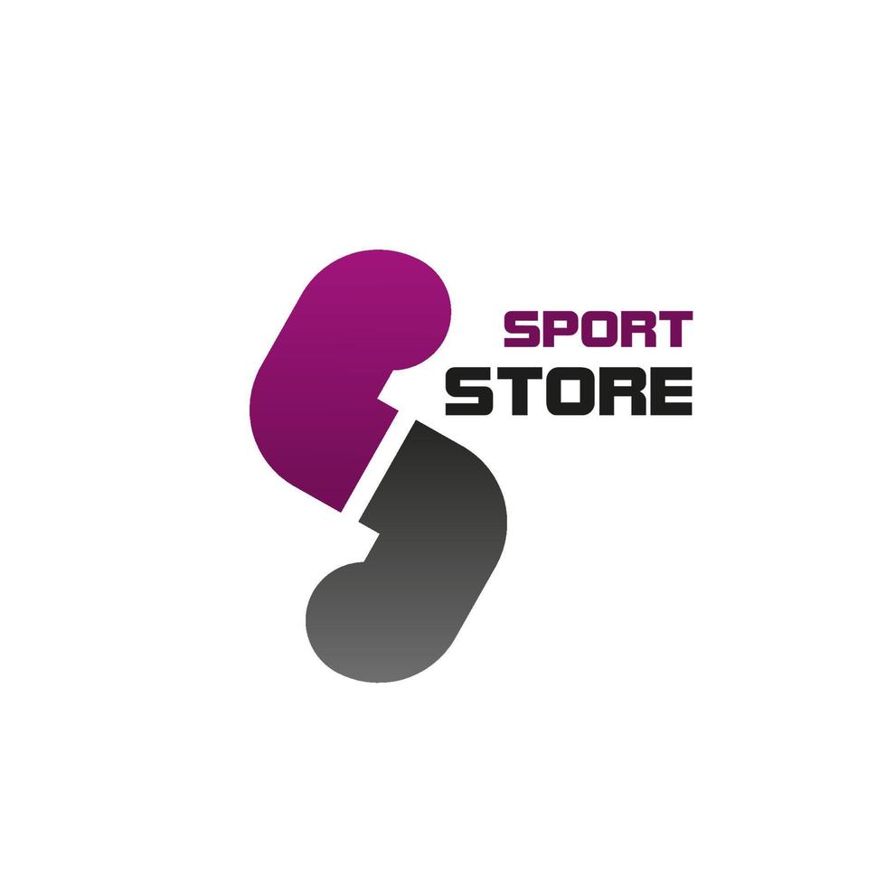 Vector logo for sport store