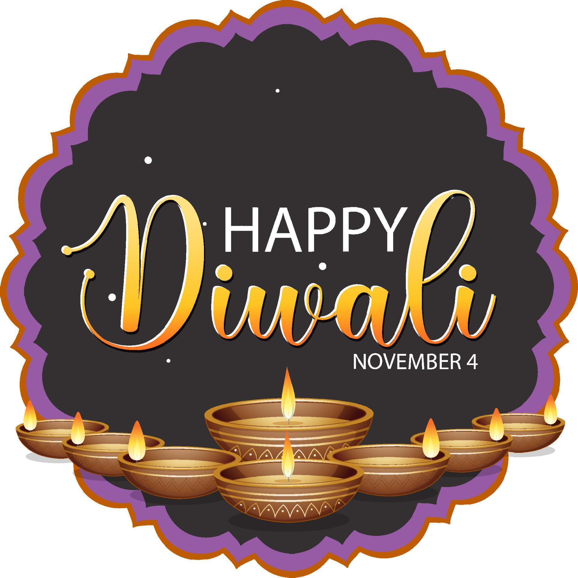 Happy Diwali Festival of Lights 13174149 Vector Art at Vecteezy