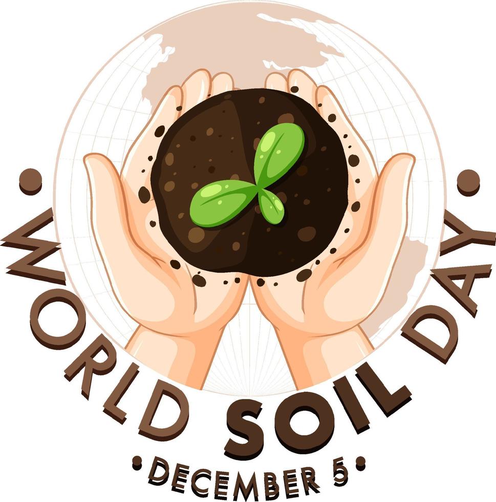 World Soil Day Banner Design vector