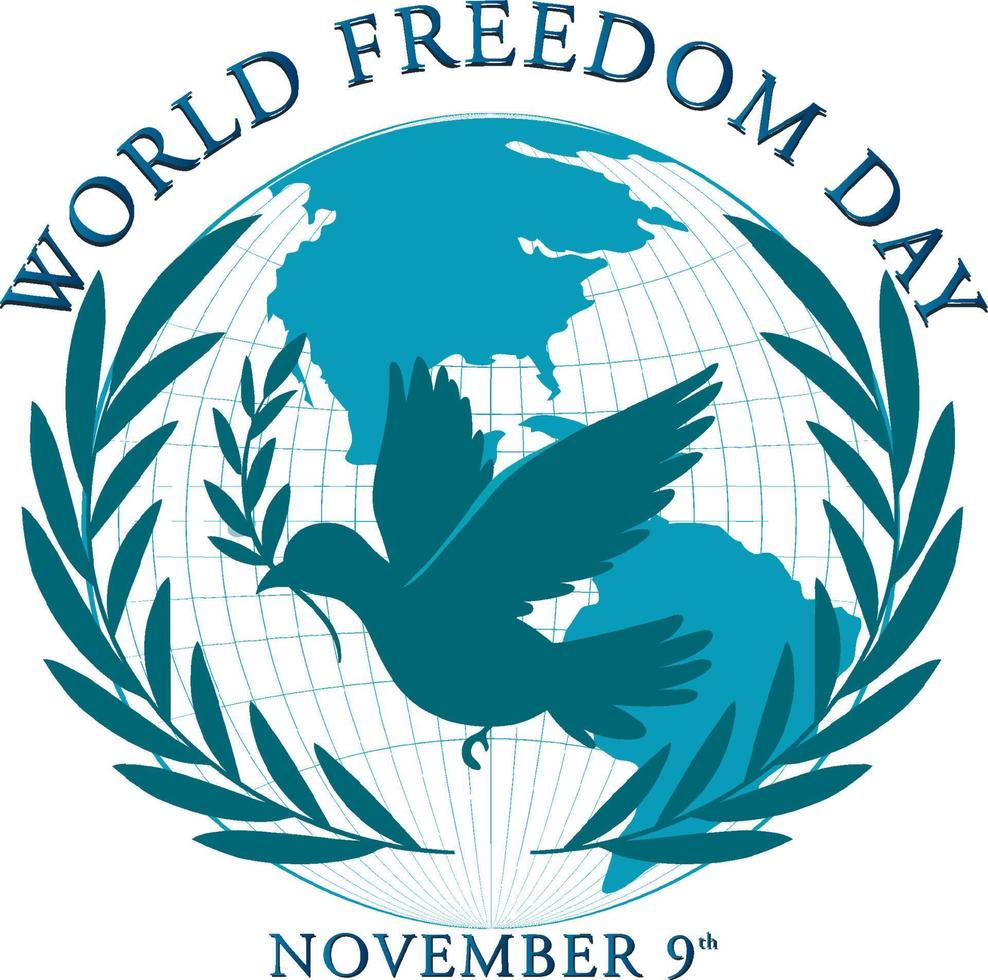 World Freedom Day Banner Design vector