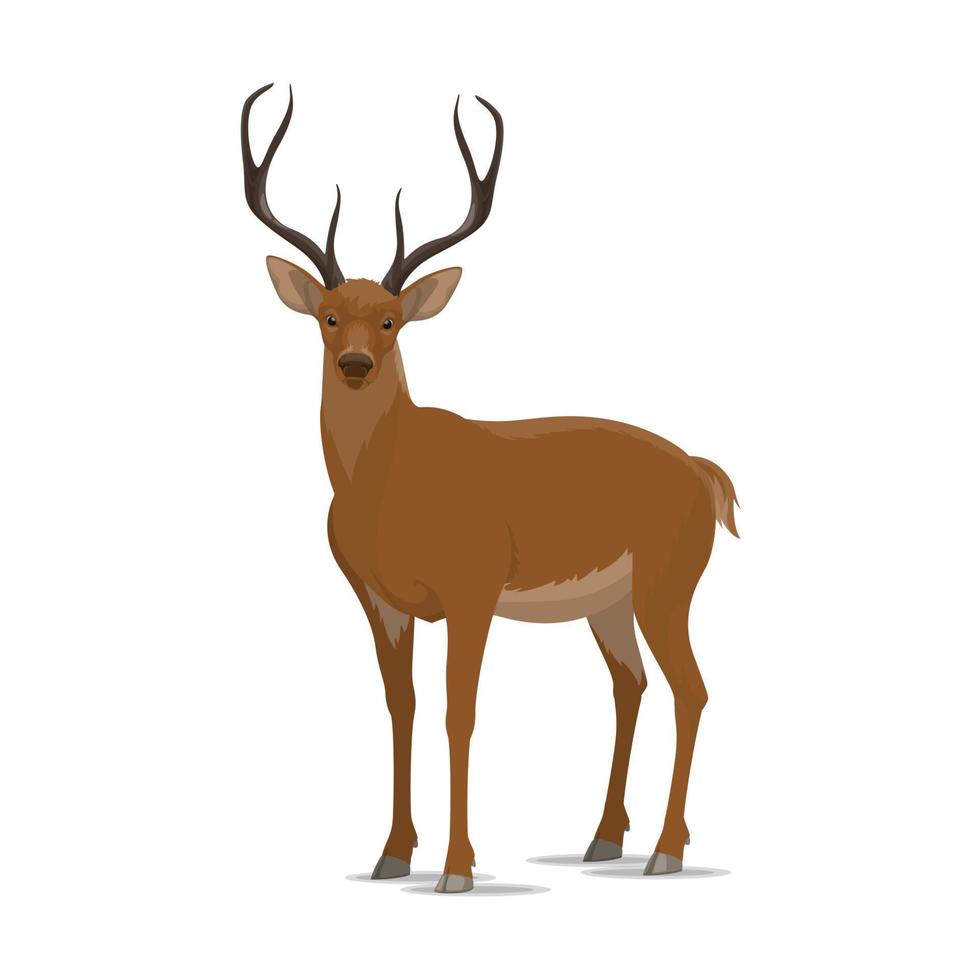 Deer vector animal flat icon