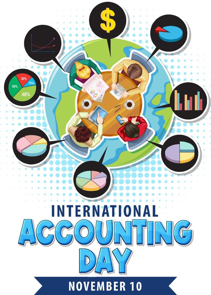 International Accounting Day Logo Design 13174374 Vector Art at Vecteezy