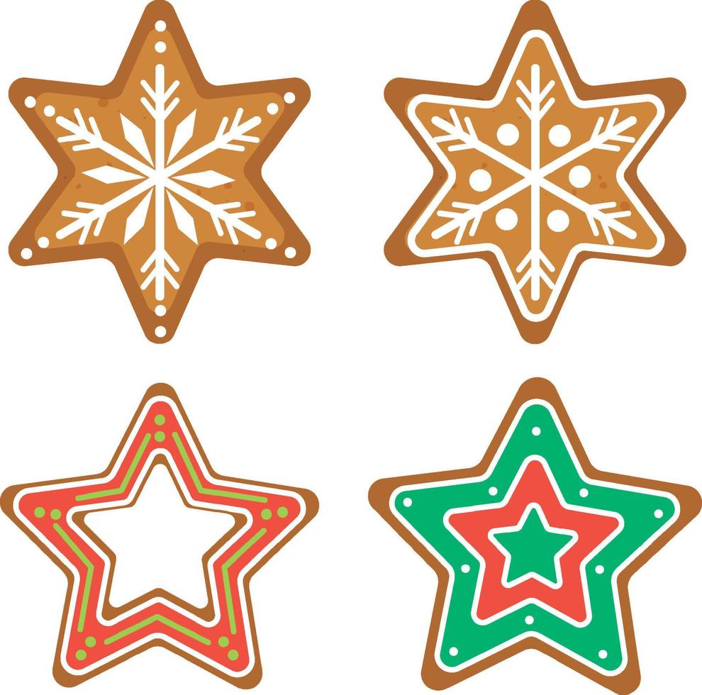 Christmas decoration elements set vector