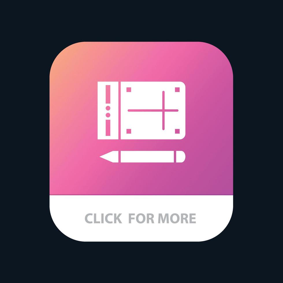 Mobile Pencil Online Education Mobile App Icon Design vector