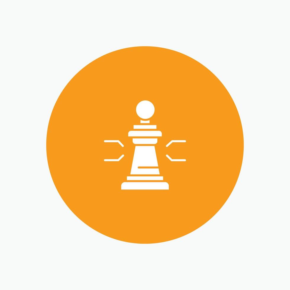 Chess Advantage Business Figures Game Strategy Tactic vector