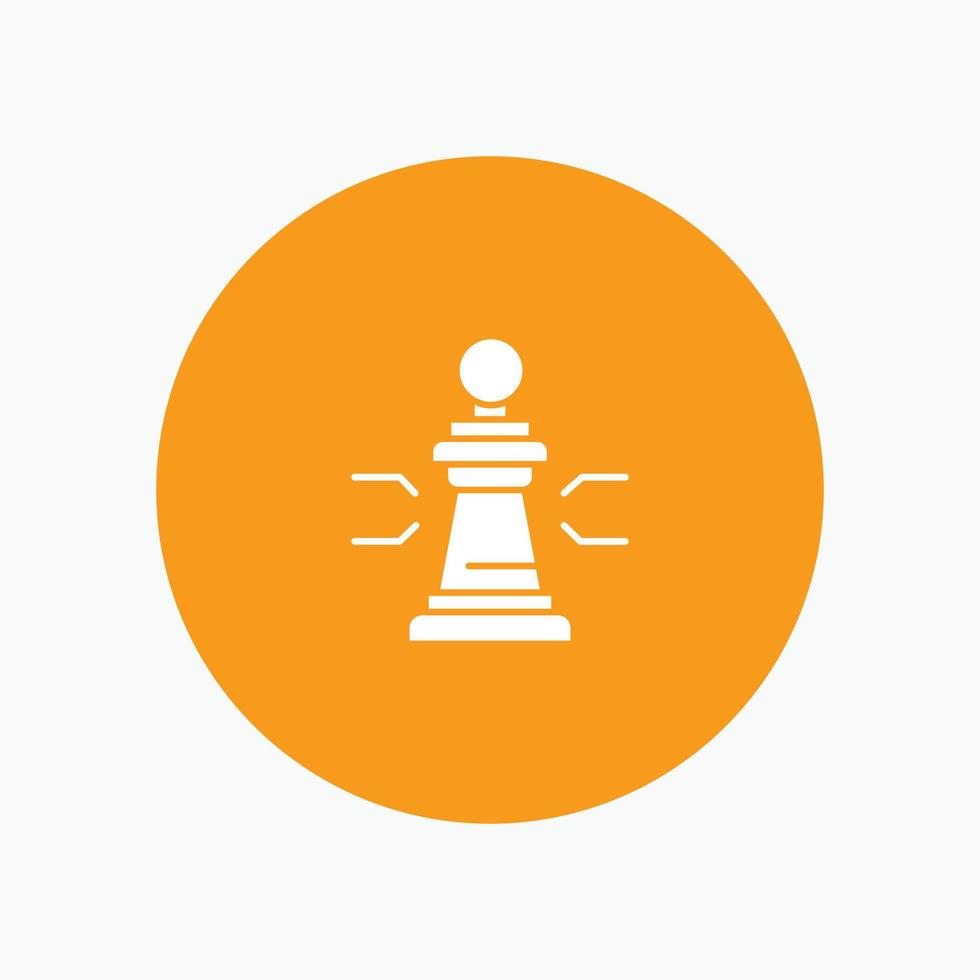 Chess Advantage Business Figures Game Strategy Tactic vector