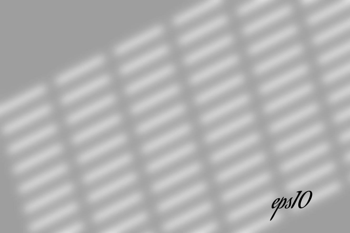 Realistic window shadow. Multiply Overlay effect. Long shadow light on wall or floor. Mesh gradient scenes of natural lighting. Jalousie perforation. Natural background for design. Illustration vector