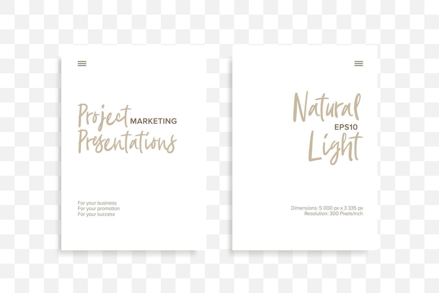 Stationery business branding mockup in realism style with transparent shadow light effect overlay. Mesh grid. Presentation your design card, poster, stories vector