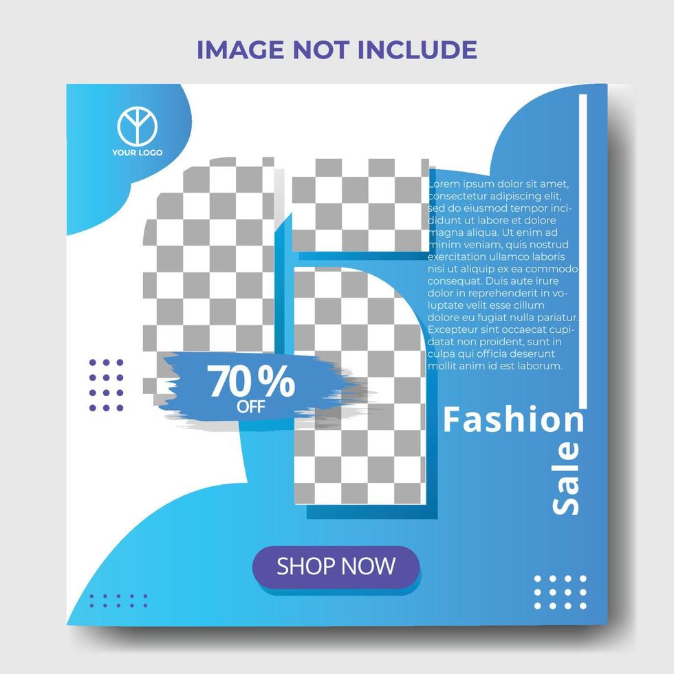 Winter sale landing page template. New Year and Christmas holidays special offer advertising web banner. Discount up to 50 percent off flyer for online store vector illustration