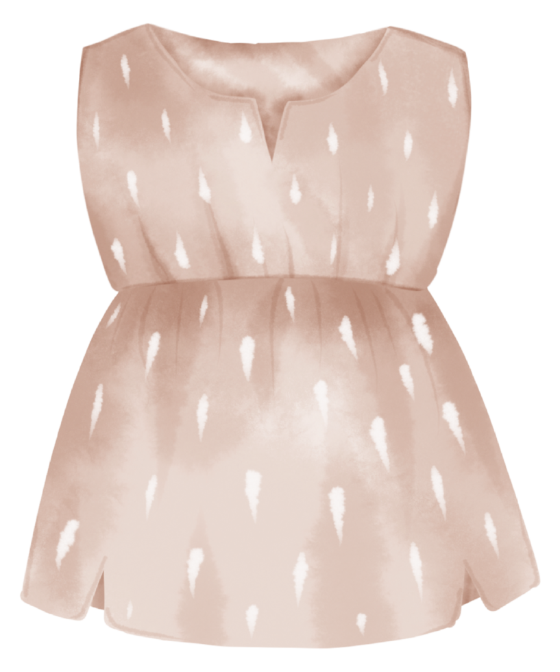 Baby clothes watercolor hand paint 13179266 PNG