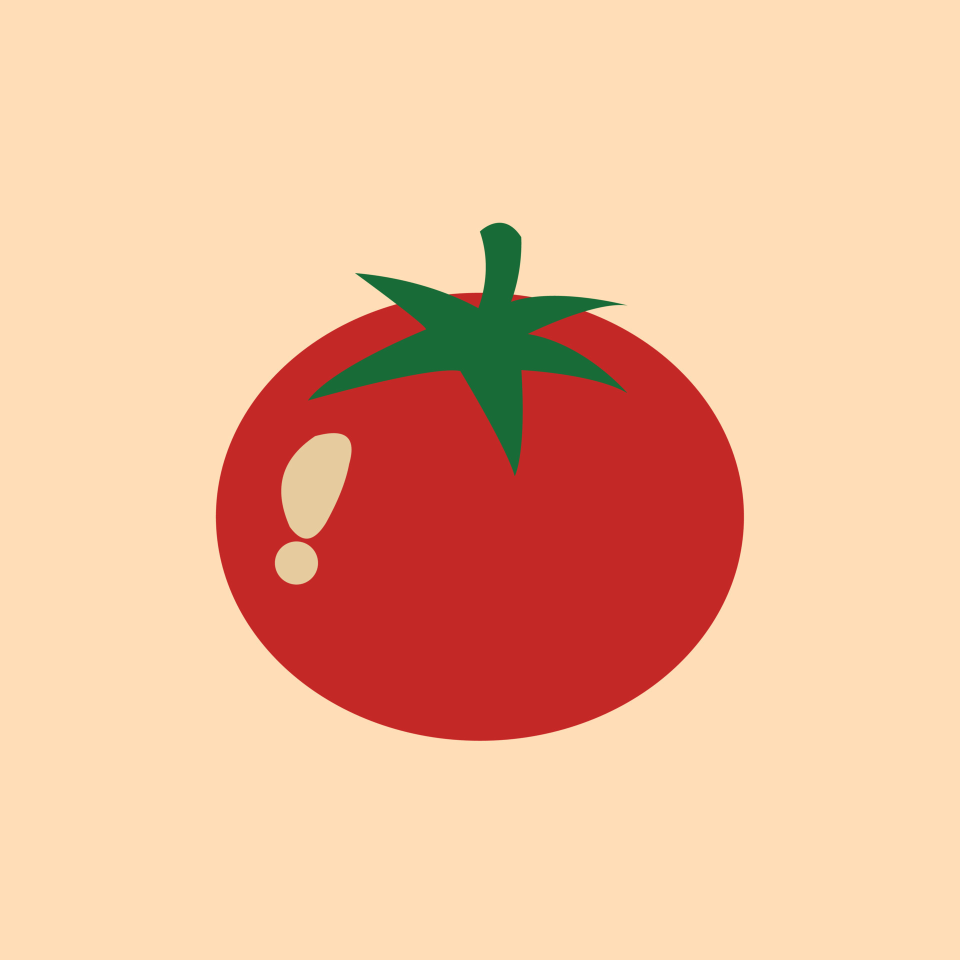isolated fresh tomato vector illustration. types of vegetables that ...