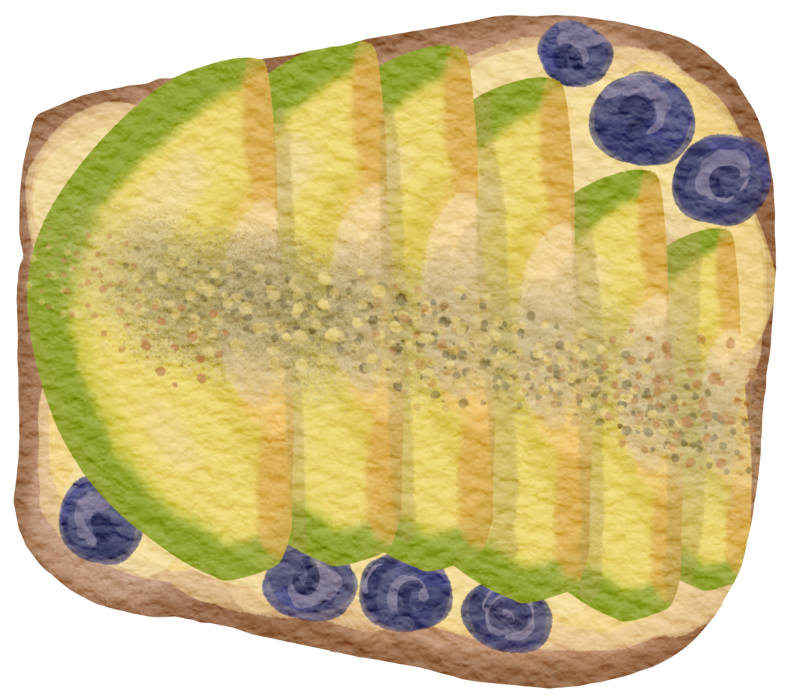 Bake and sweet dessert bakery watercolor png