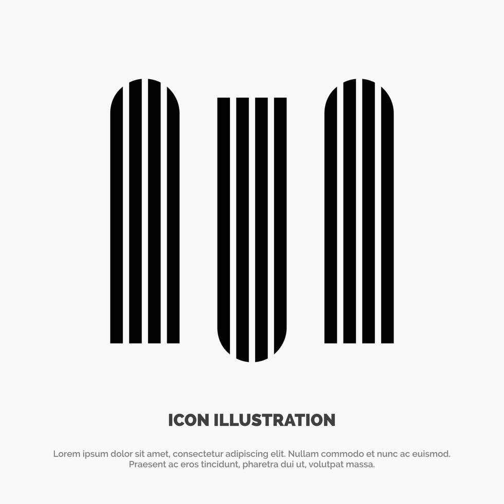 Document Education Files solid Glyph Icon vector