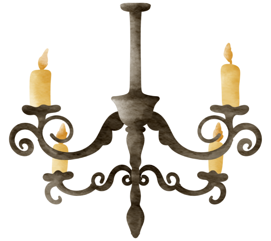 wijnoogst element waterverf ornament png