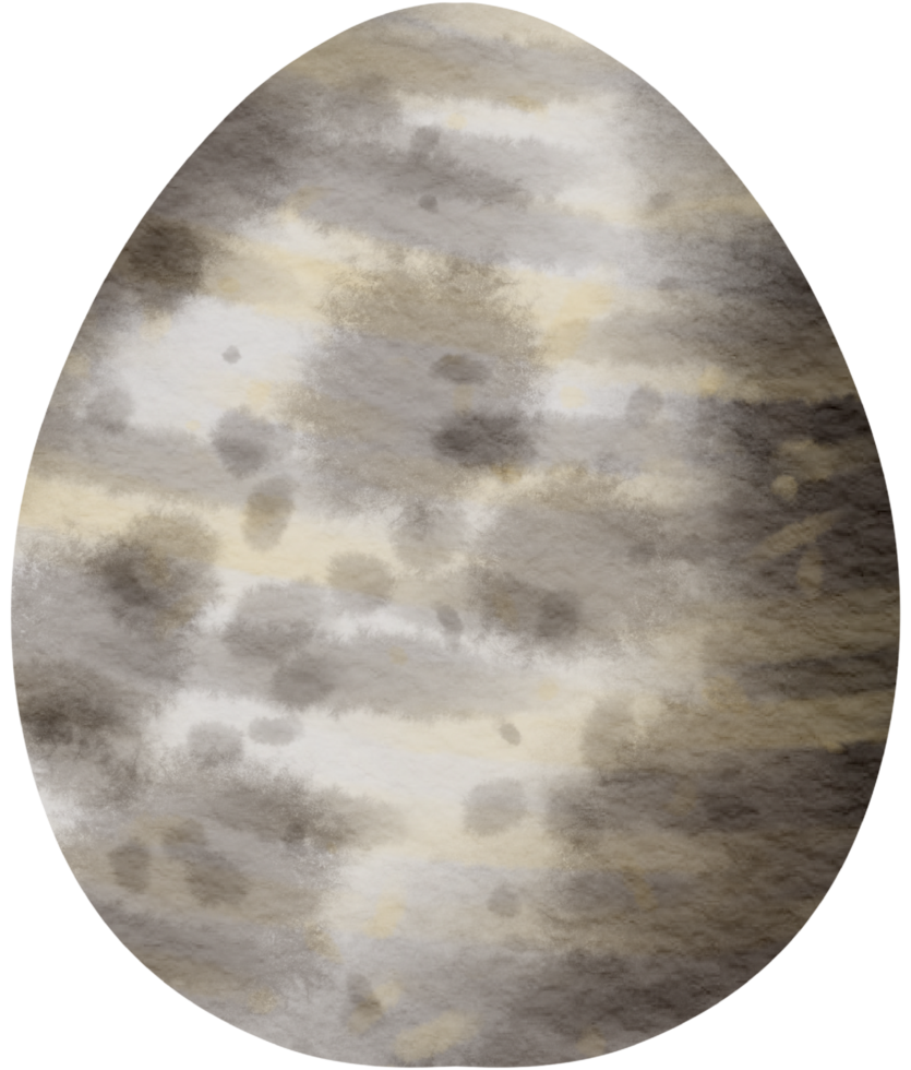 Egg watercolor hand paint png