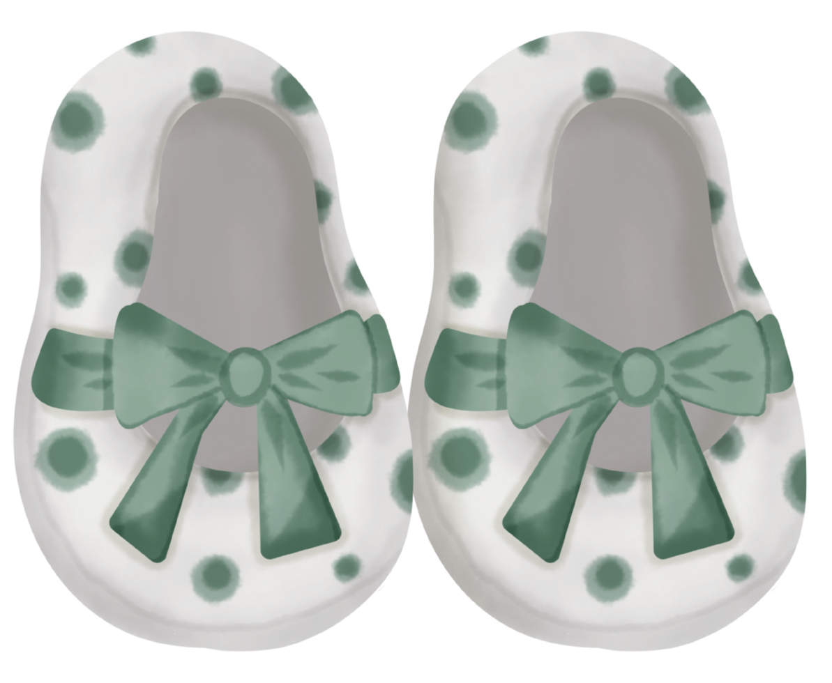 baby kleren waterverf hand- verf png