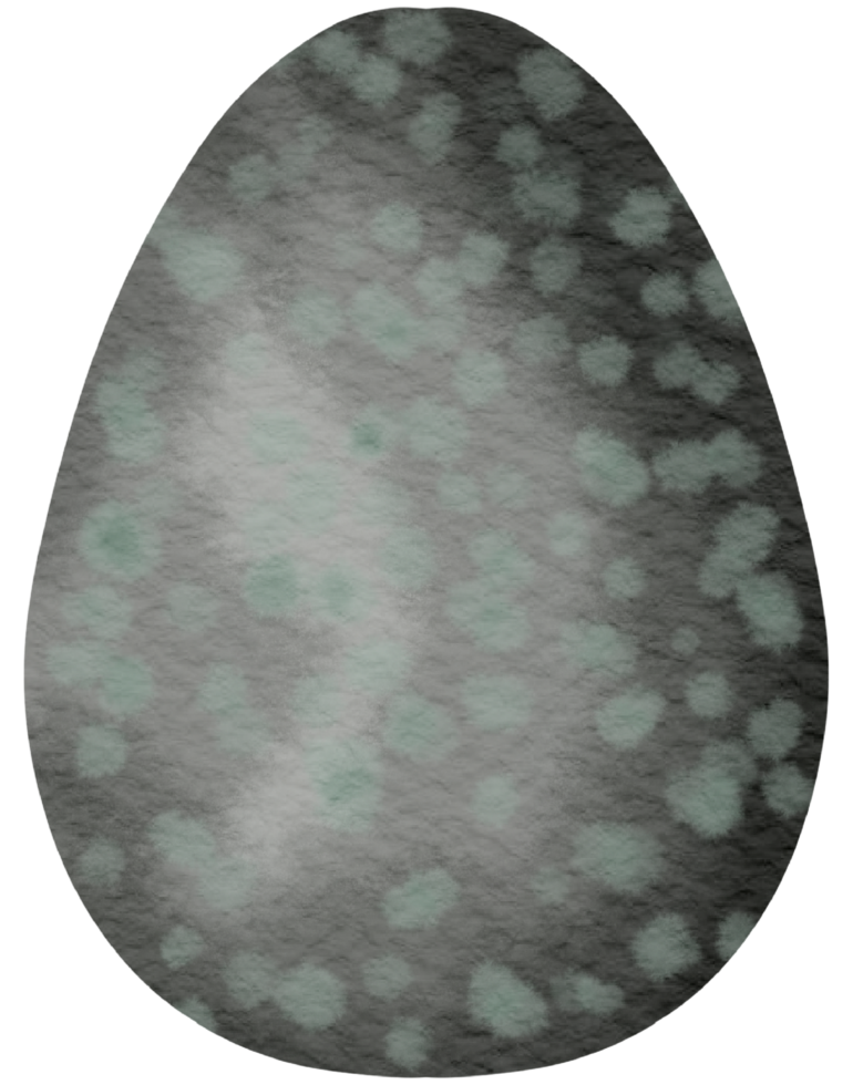 Egg watercolor hand paint png