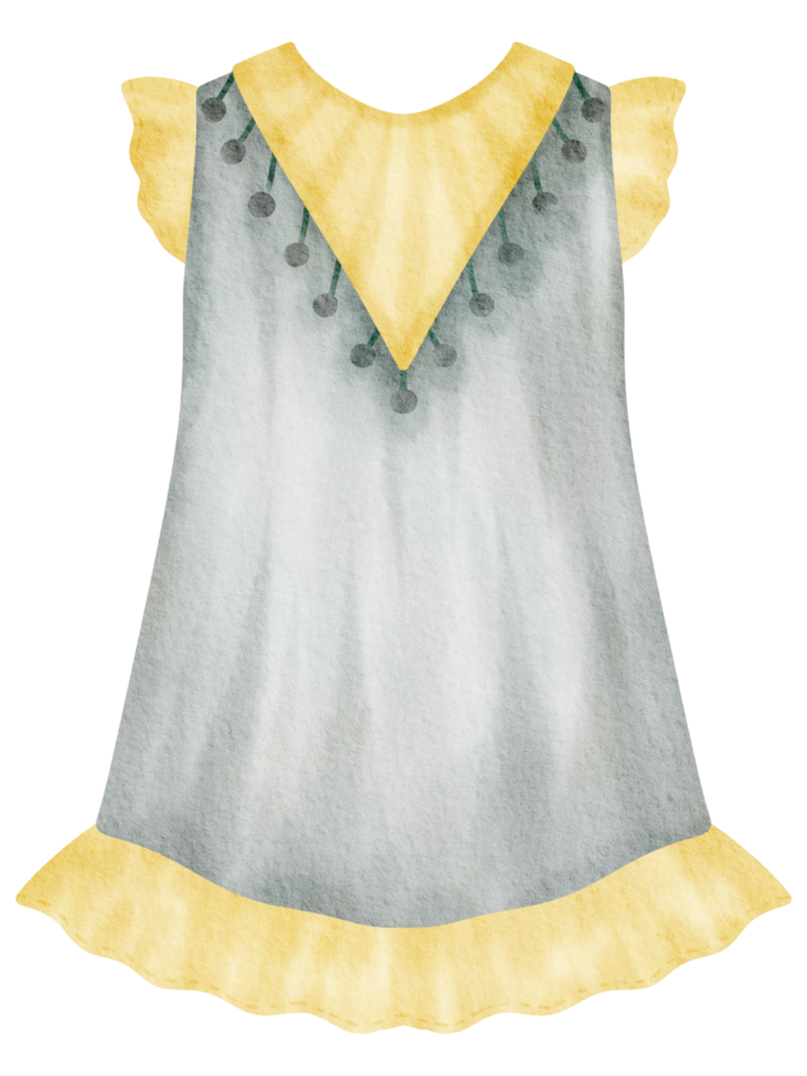 baby kleren waterverf hand- verf png