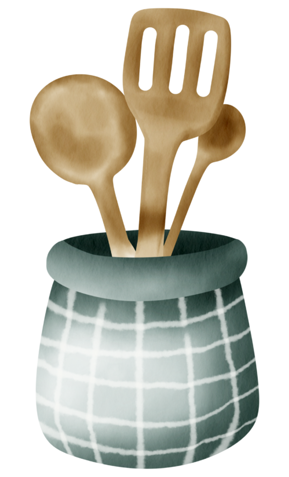 höst element vattenfärg prydnad png