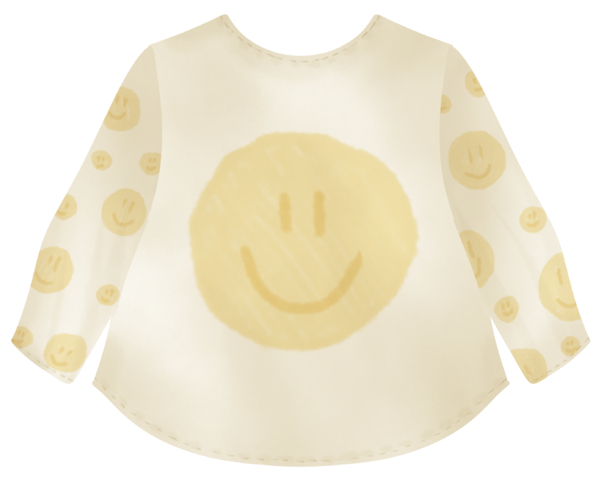 Baby clothes watercolor hand paint png