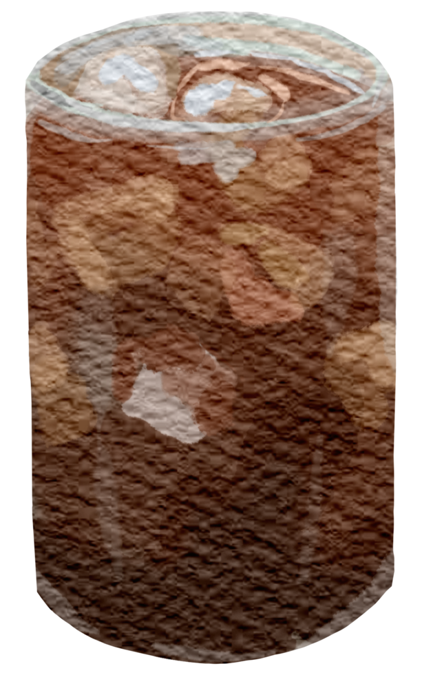 Kaffee Aquarell Handfarbe png