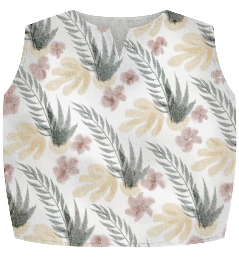 Baby clothes watercolor hand paint png