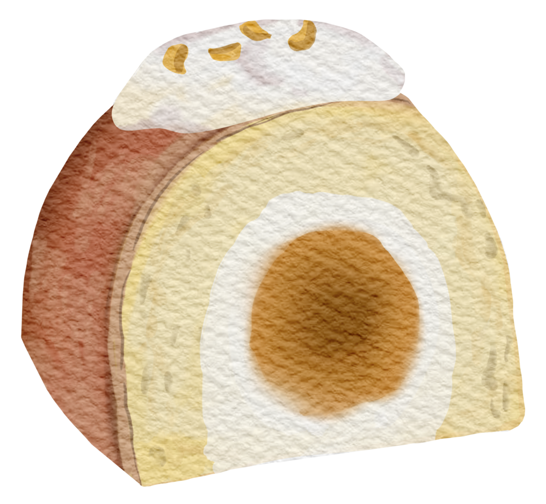 Bake and sweet dessert bakery watercolor png