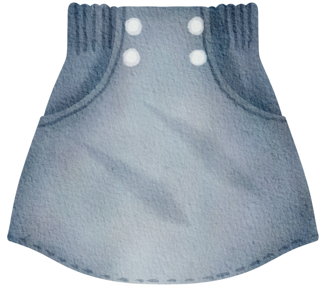 baby kleren waterverf hand- verf png