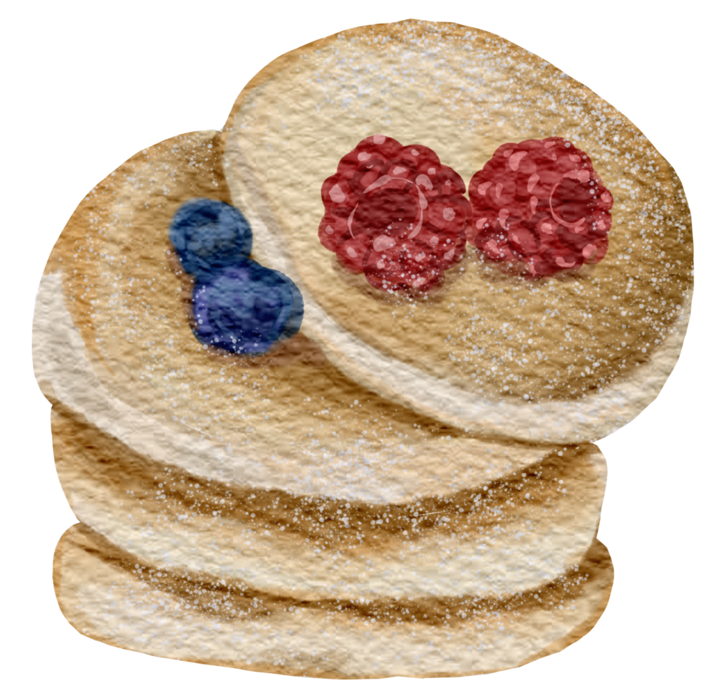 Bake and sweet dessert bakery watercolor png
