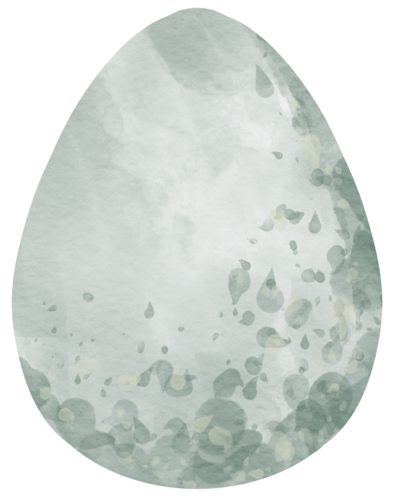 Egg watercolor hand paint png