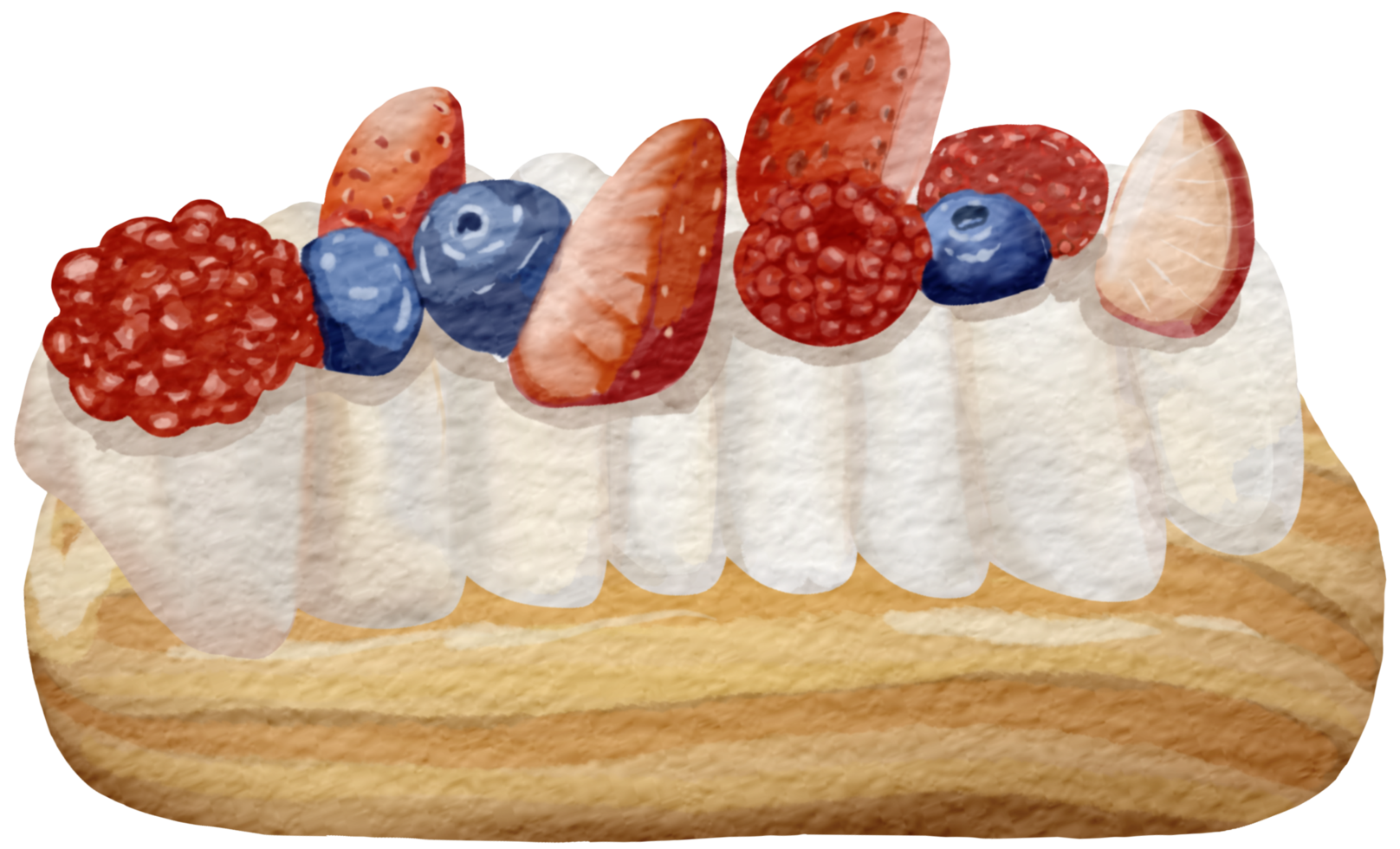 Bake and sweet dessert bakery watercolor png