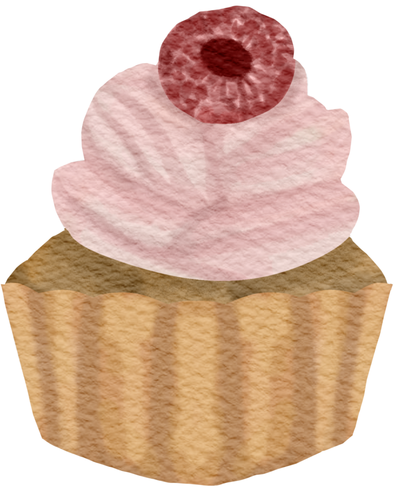 Bake and sweet dessert bakery watercolor png