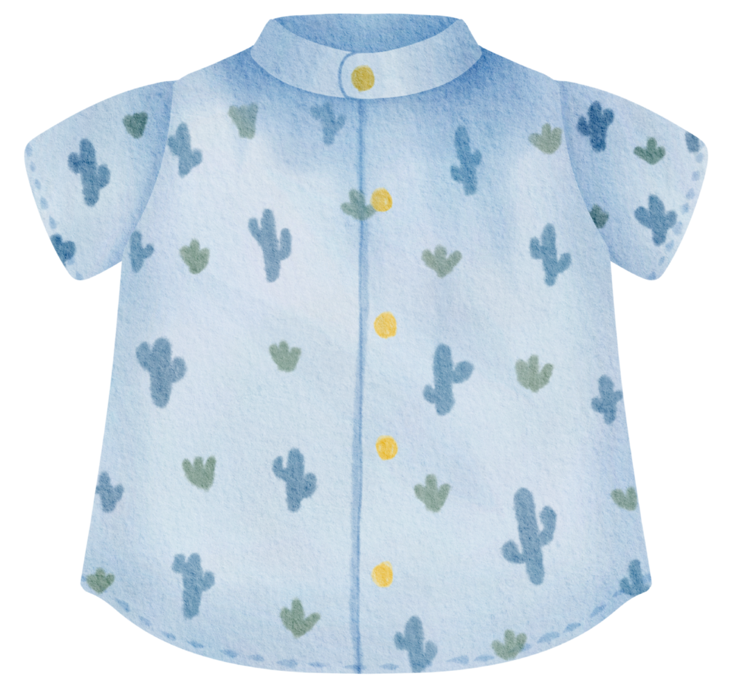 Baby clothes watercolor hand paint 13183401 PNG