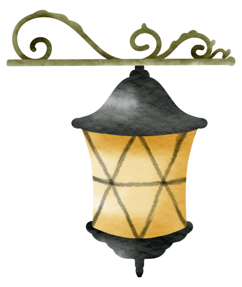 wijnoogst element waterverf ornament png