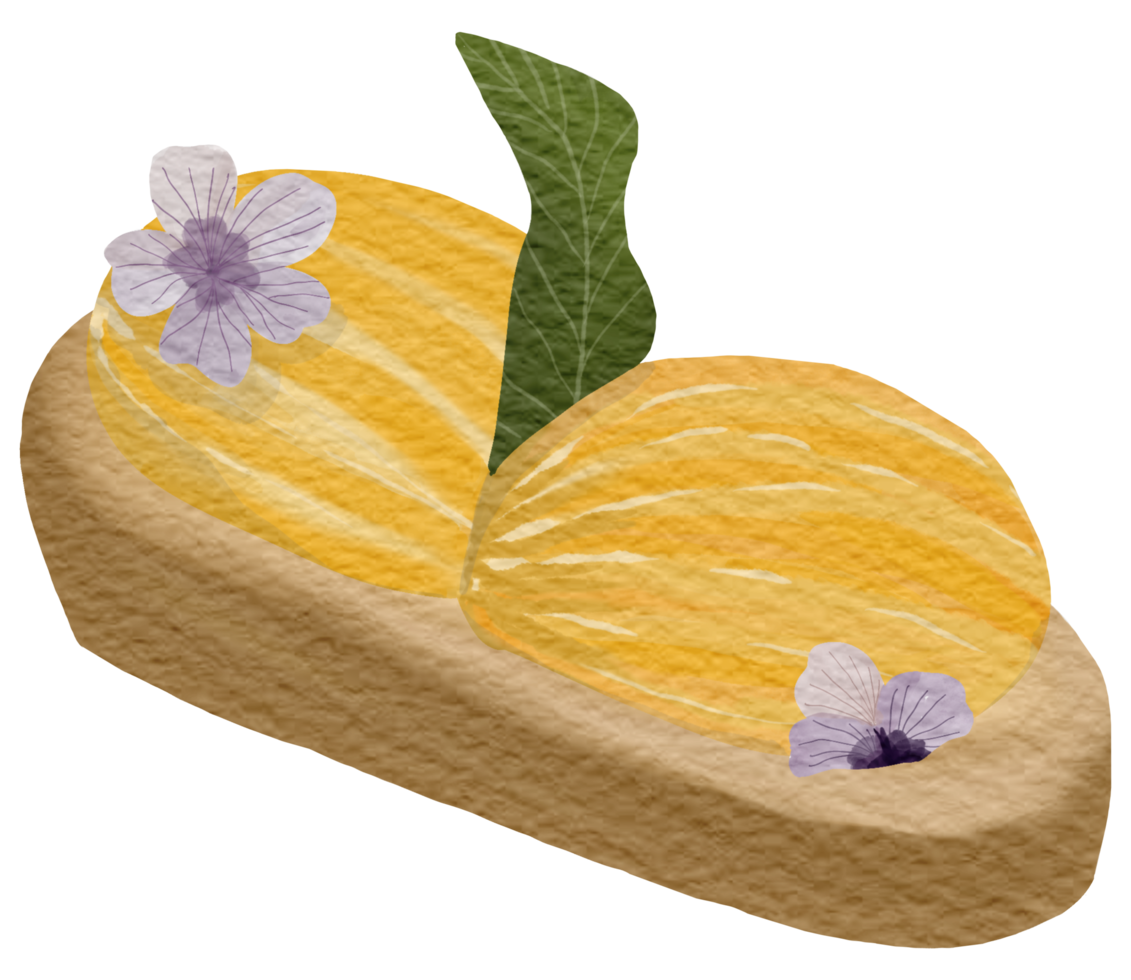 Bake and sweet dessert bakery watercolor png