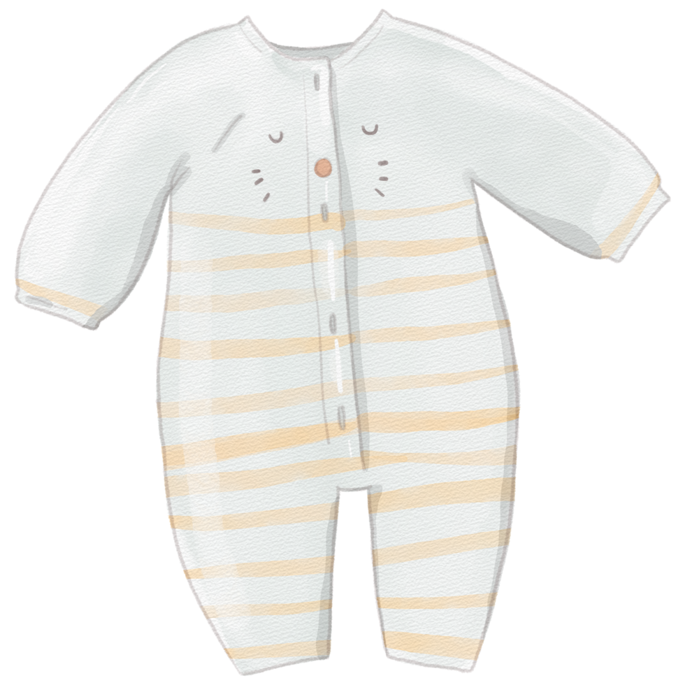 aquarelle accessoire bébé nouveau-né png