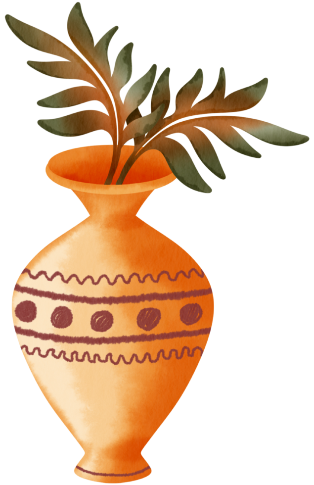 herfst element waterverf ornament png