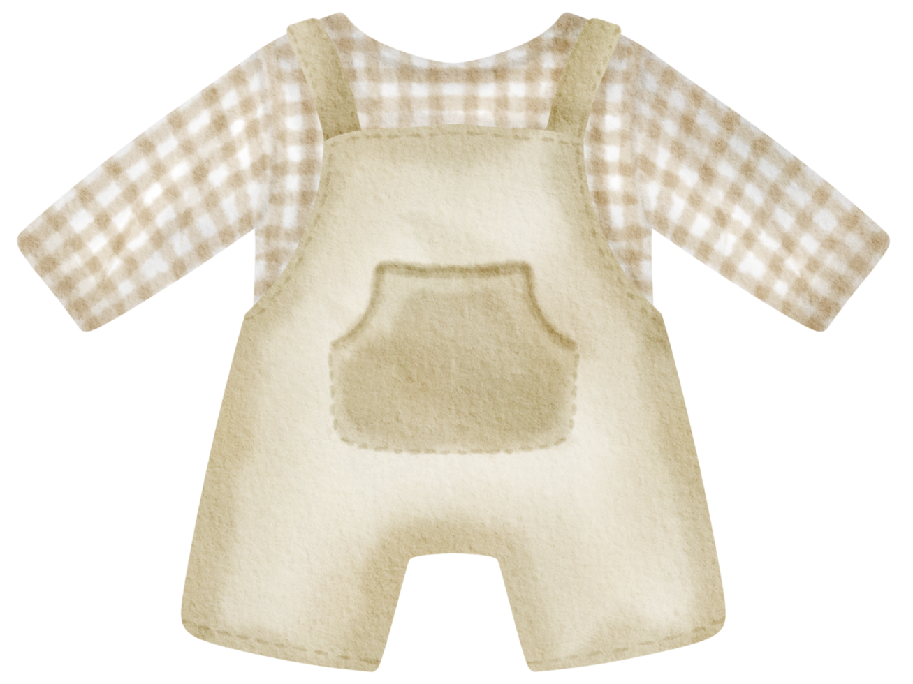 baby kleren waterverf hand- verf png