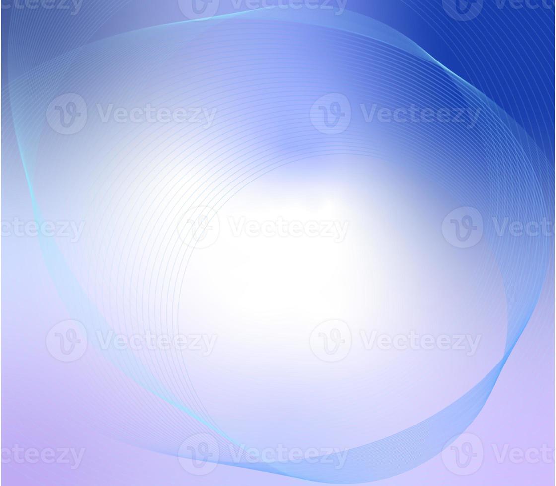 Background wavy lines gradient blue color photo