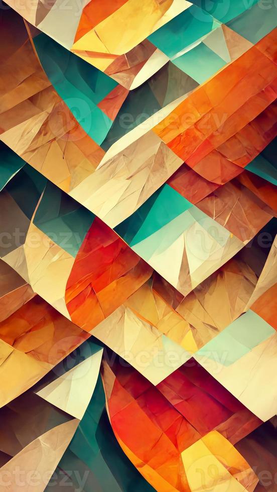 Abstract textured polygonal background. blurry triangle 3D illustration photo