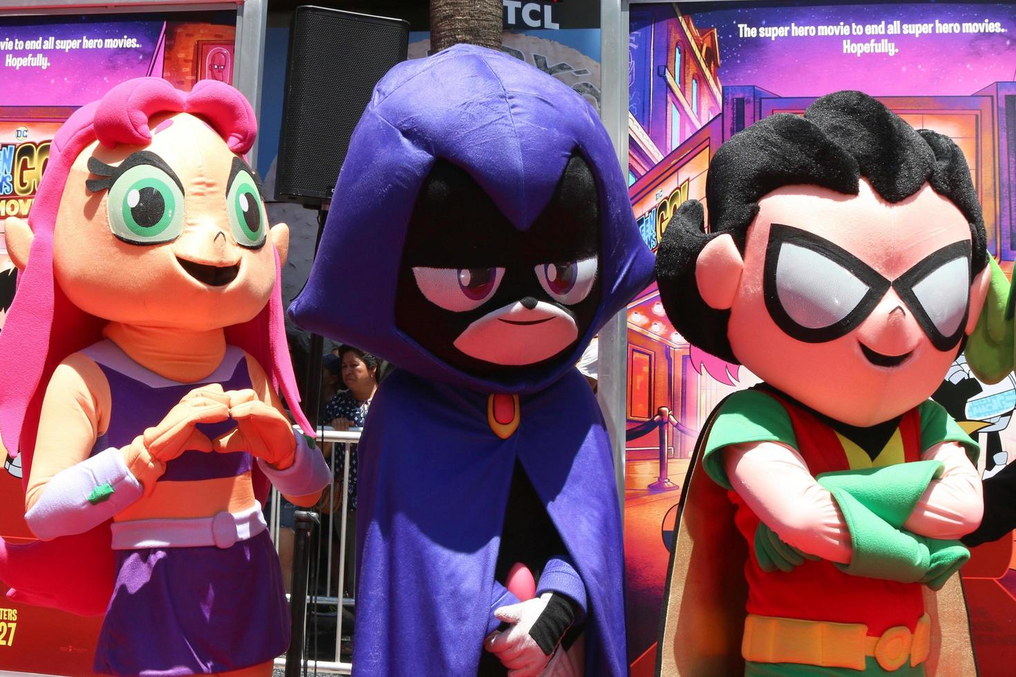 LOS ANGELES, JUL 22 - Charachters, Atmosphere at the  Teen Titans Go  To the Movies  Premiere on the TCL Chinese Theater IMAX on July 22, 2018 in Los Angeles, CA photo