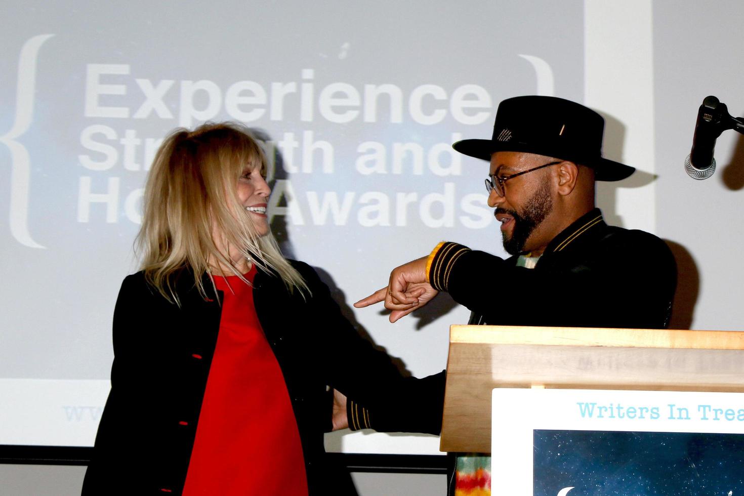 LOS ANGELES  DEC 15 - Joanna Cassidy, Philip Lawrence at the 11h Annual Experience, Strength and Hope Award Dinner at Skirball Cultural Center on December 15, 2021 in Los Angeles, CA photo