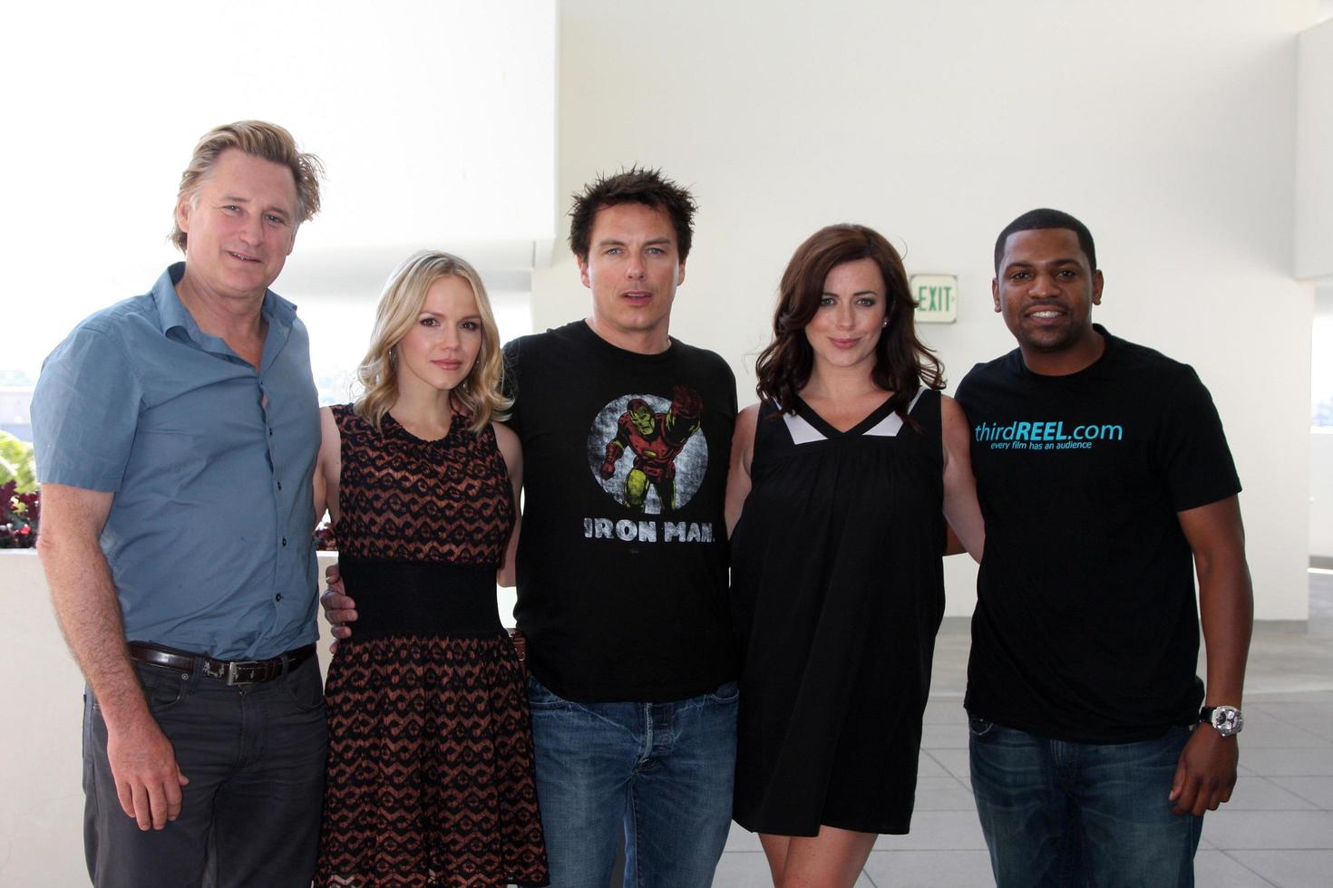 SAN DIEGO, JUL 22 - Bill Pullman, Alexa Havins, John Barrowman, Eve Myles, Mekhi Phifer at the 2011 Comic-Con Convention, Day 2 at San Diego Convention Center on July 22, 2010 in San DIego, CA photo