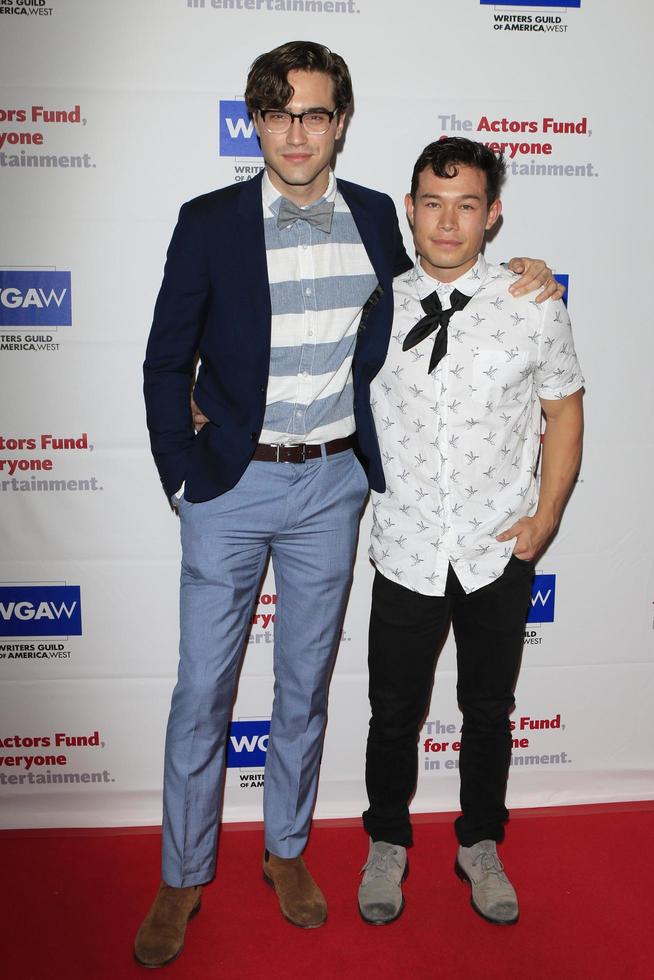 LOS ANGELES, JUN 12 - Ryan McCartan, Colton Tran at the The Actors Fund s 20th Annual Tony Awards Viewing Party at the Beverly Hilton Hotel on June 12, 2016 in Beverly Hills, CA photo