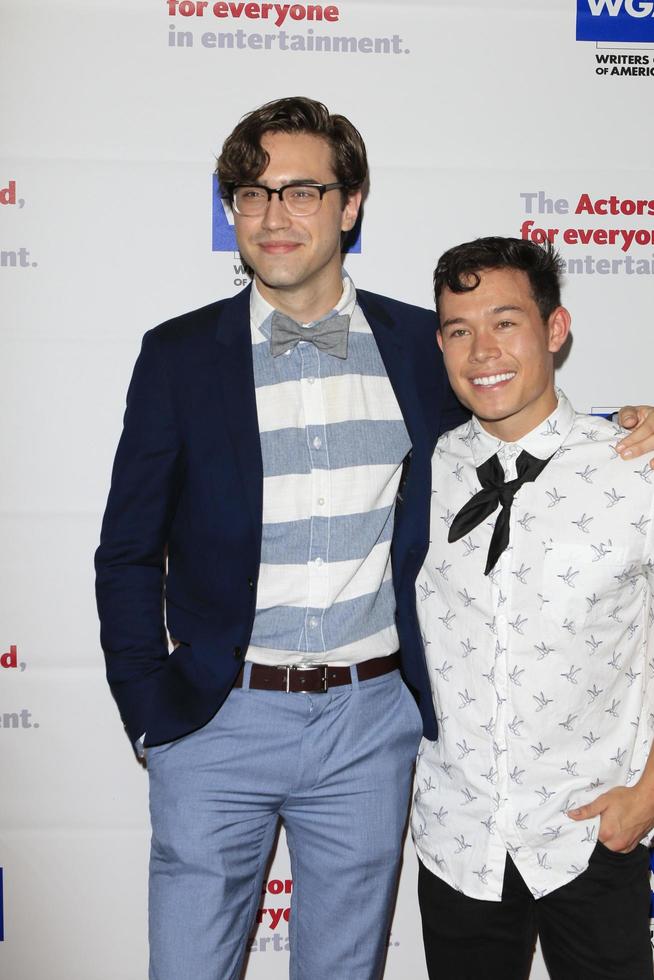 LOS ANGELES, JUN 12 - Ryan McCartan, Colton Tran at the The Actors Fund s 20th Annual Tony Awards Viewing Party at the Beverly Hilton Hotel on June 12, 2016 in Beverly Hills, CA photo