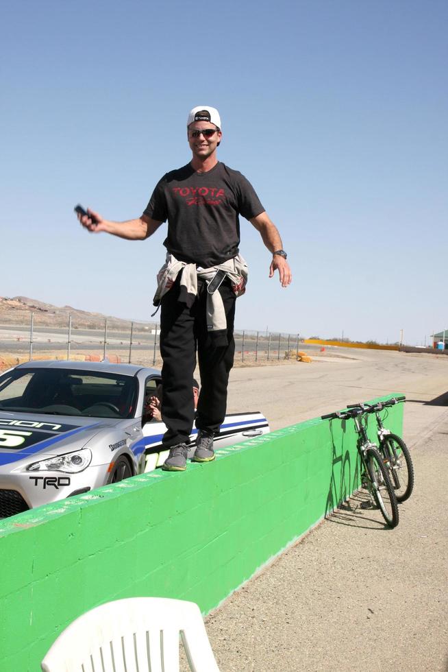 LOS ANGELES - MAR 15 - Colin Egglesfield at the Toyota Grand Prix of Long Beach Pro-Celebrity Race Training at Willow Springs International Speedway on March 15, 2014 in Rosamond, CA photo