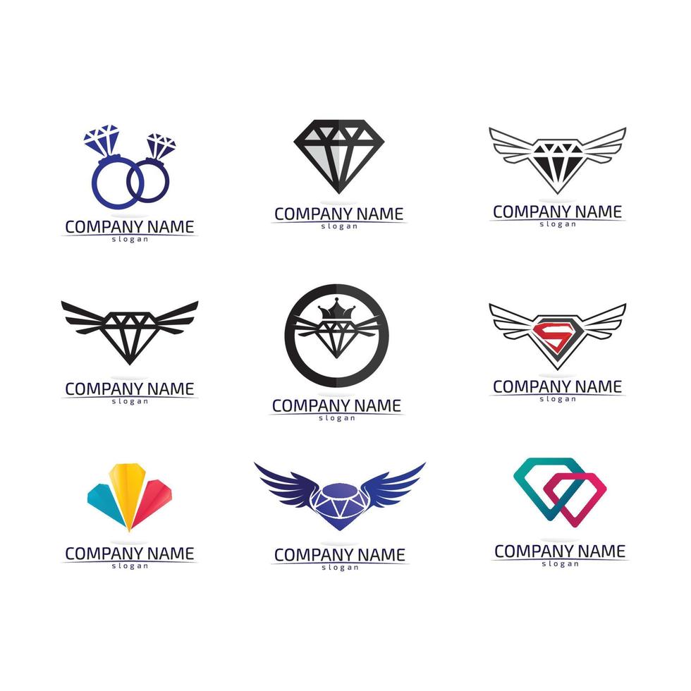 Diamond Logo Template vector